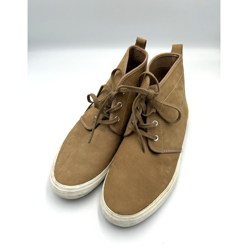 Banana Republic Tan Suede Leather Men's Size 9 M Lace-Up Chukka Boots Neutral‎